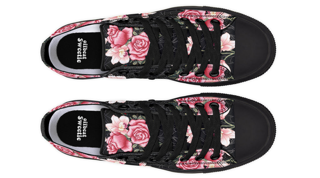 In Bloom Low Tops - Offbeat Sweetie