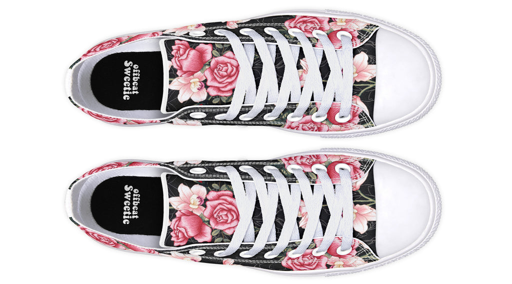 In Bloom Low Tops - Offbeat Sweetie