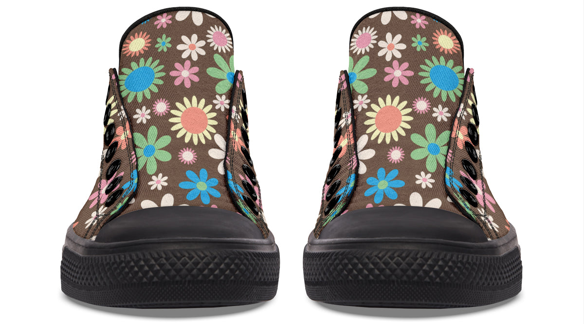 Judy's Flowers Low Tops (Wide)