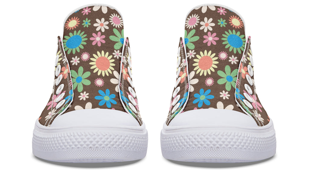 Judy's Flowers Low Tops (Wide)