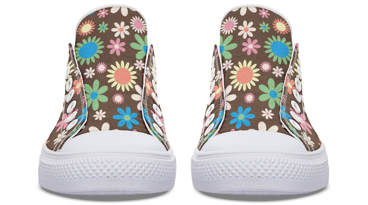 Judy's Flowers Low Tops (Wide)