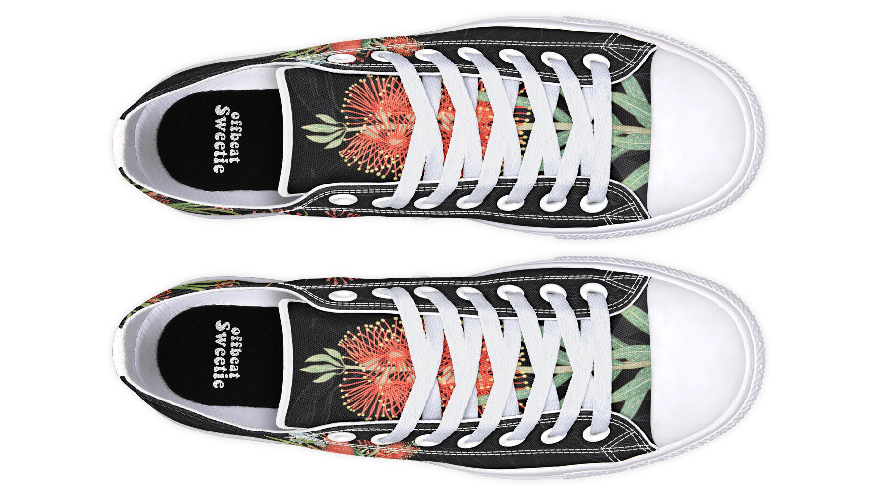 King Parrot Low Tops - Offbeat Sweetie