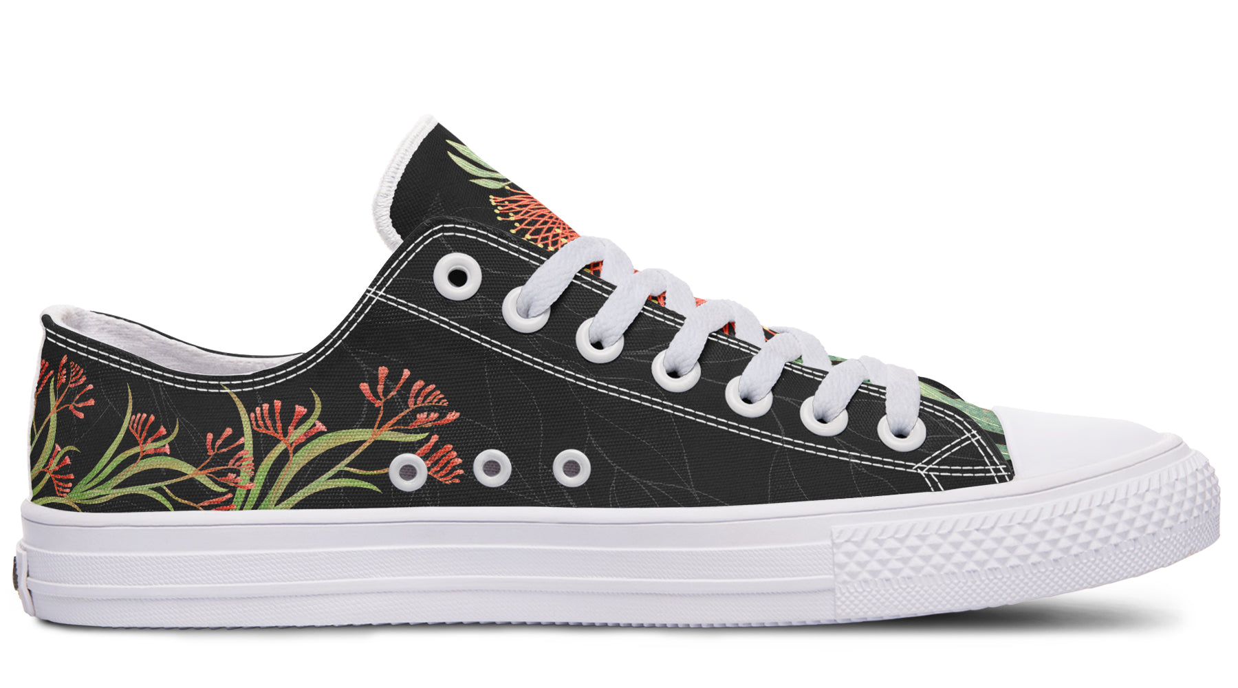 King Parrot Low Tops (Wide)