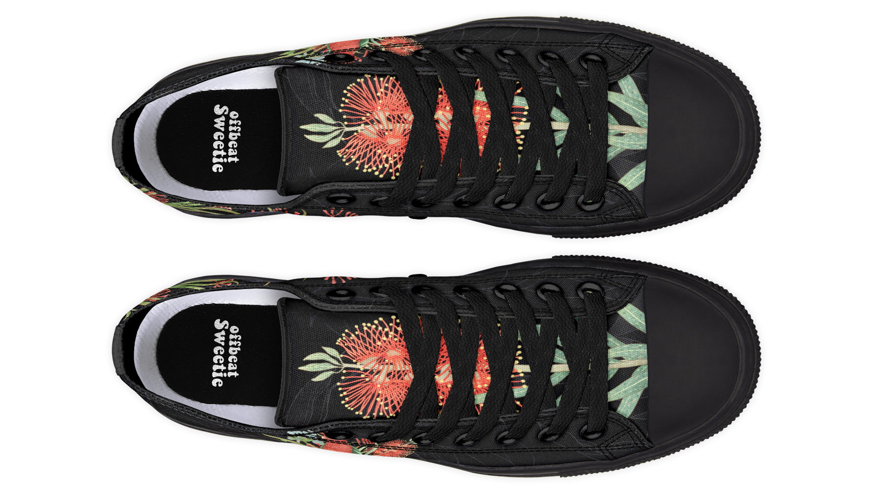 King Parrot Low Tops (Wide)