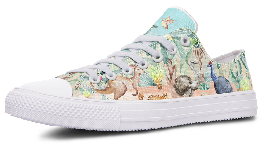 Land Down Under Low Tops - Offbeat Sweetie