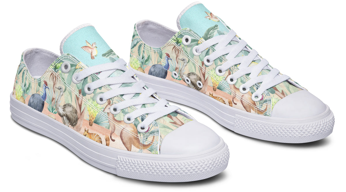 Land Down Under Low Tops - Offbeat Sweetie