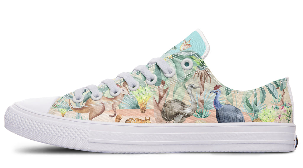 Land Down Under Low Tops - Offbeat Sweetie