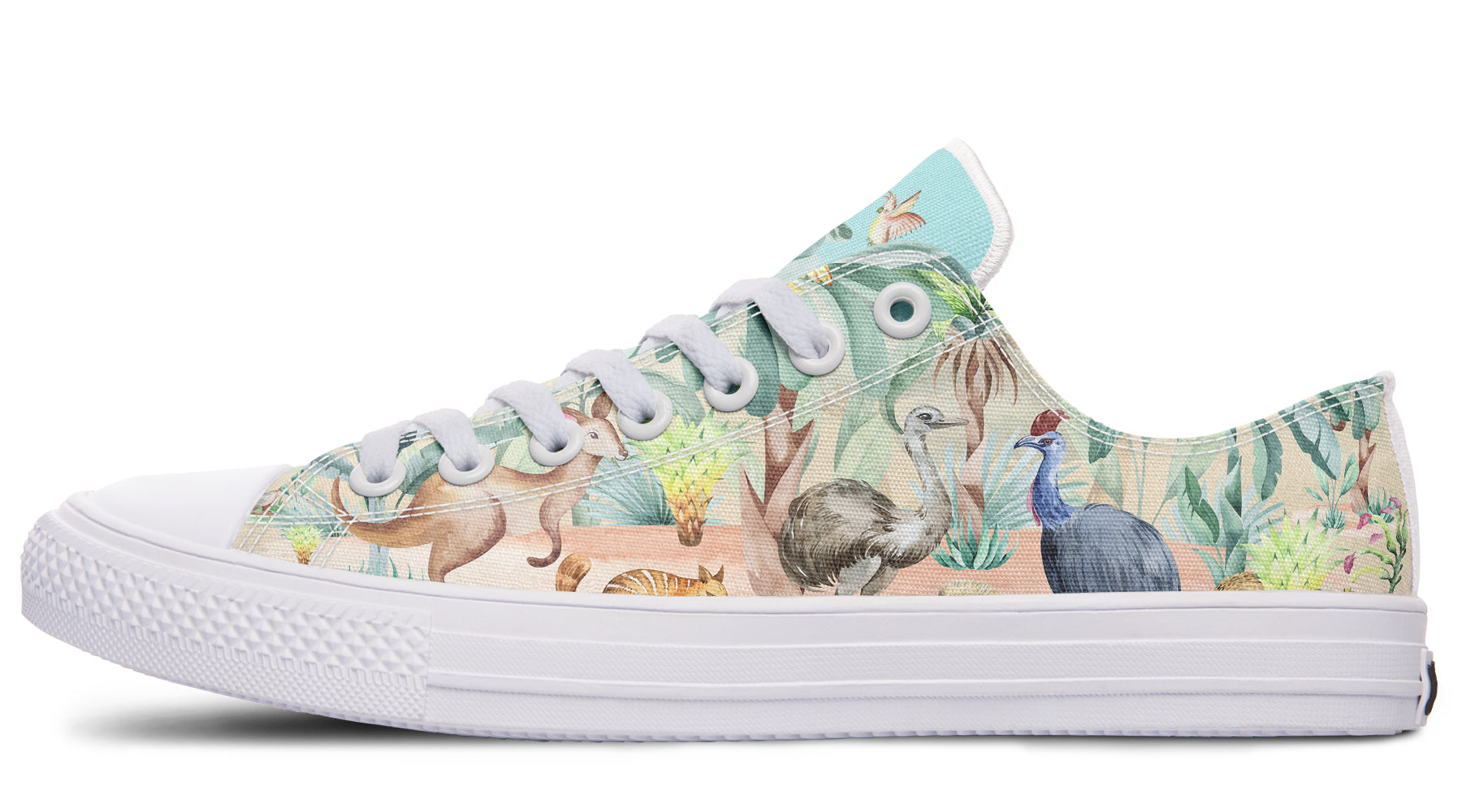 Land Down Under Low Tops - Offbeat Sweetie