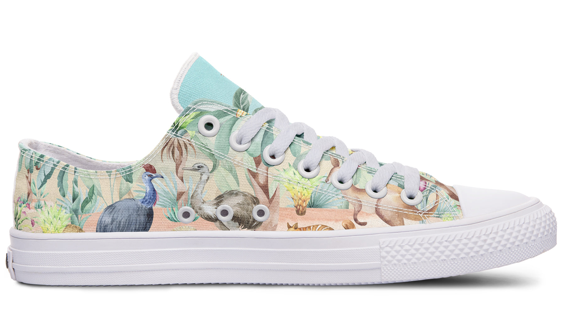 Land Down Under Low Tops - Offbeat Sweetie