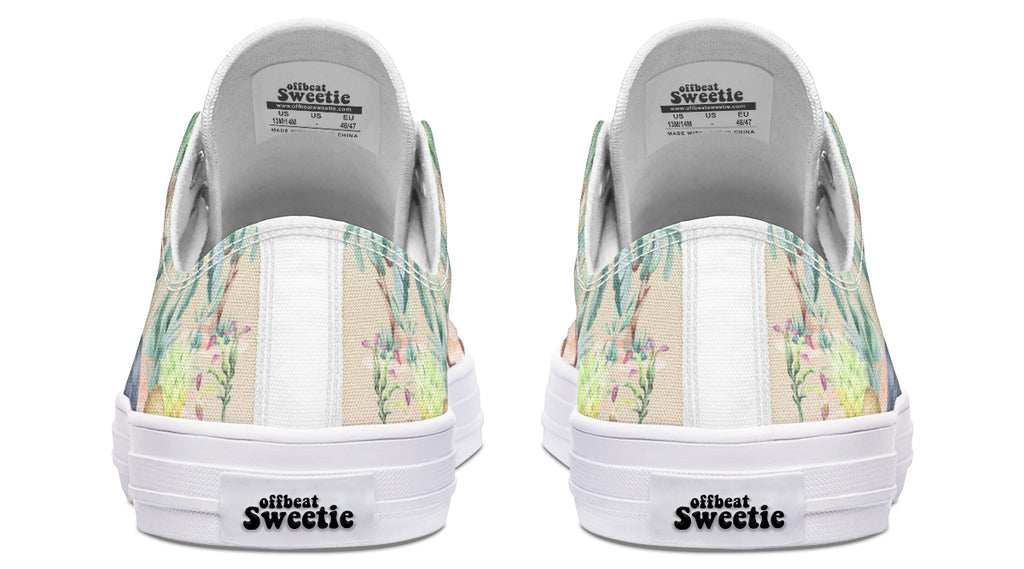 Land Down Under Low Tops - Offbeat Sweetie
