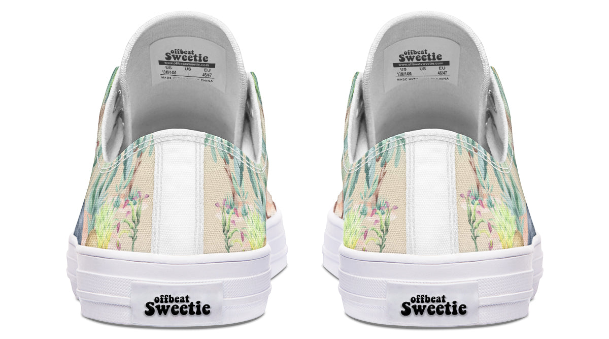 Land Down Under Low Tops - Offbeat Sweetie