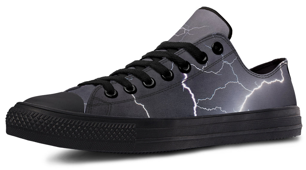 Lightning Crashes Low Tops (Wide)