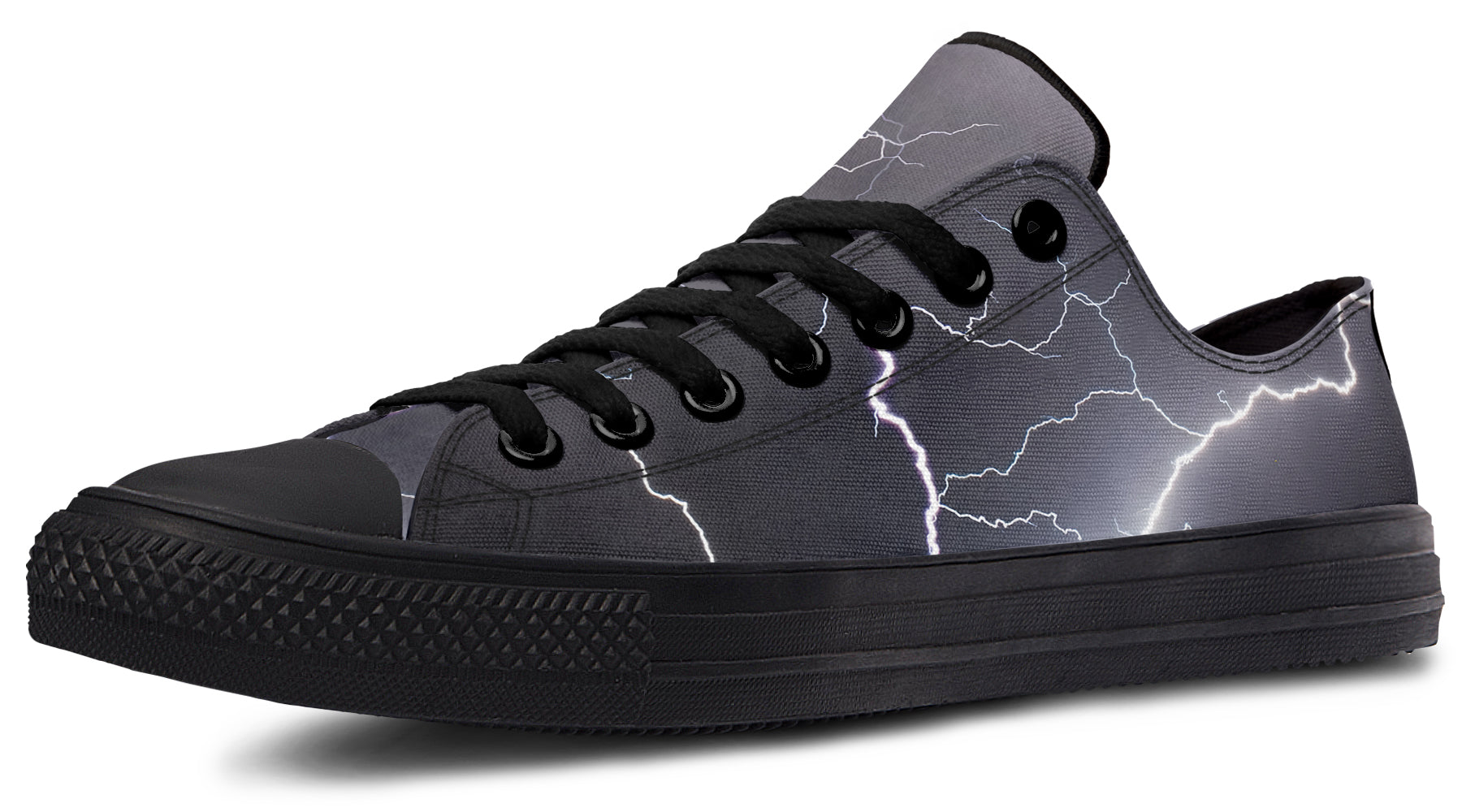 Lightning Crashes Low Tops (Wide)