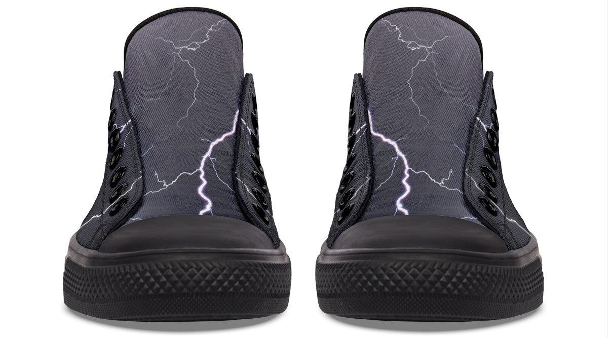 Lightning Crashes Low Tops (Wide)