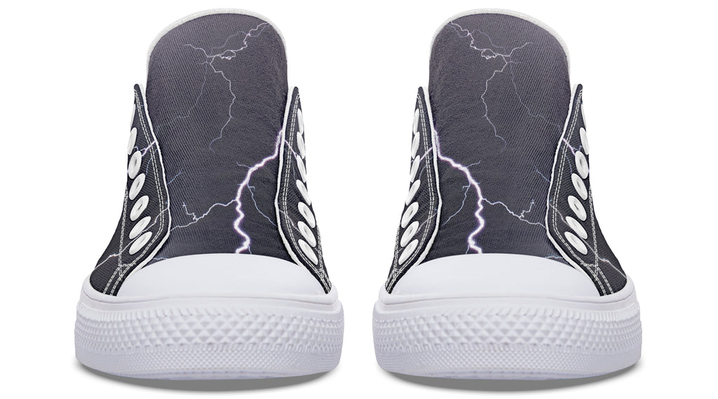 Lightning Crashes Low Tops (Wide)