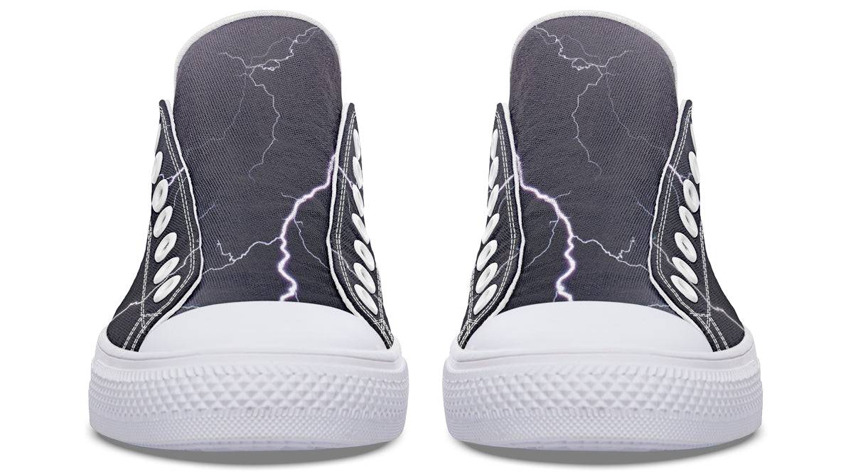 Lightning Crashes Low Tops (Wide)