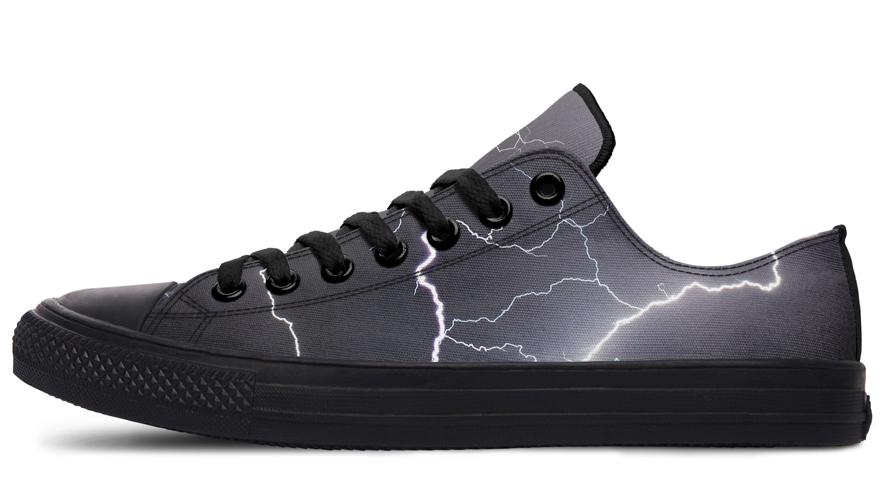 Lightning Crashes Low Tops (Wide)
