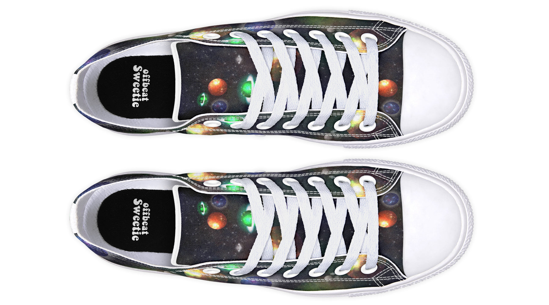 Lost In Space Low Tops - Offbeat Sweetie