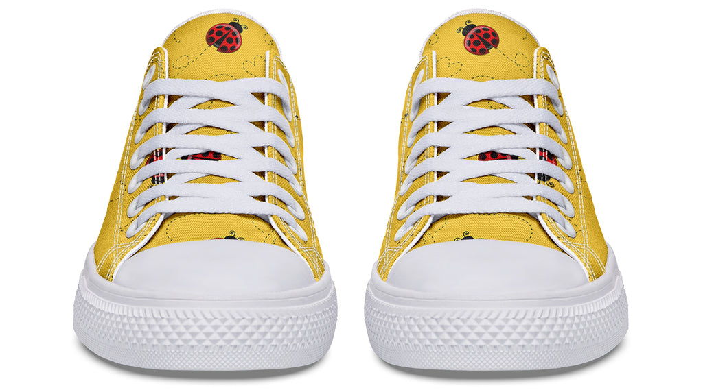 Lovely Ladybugs Low Tops