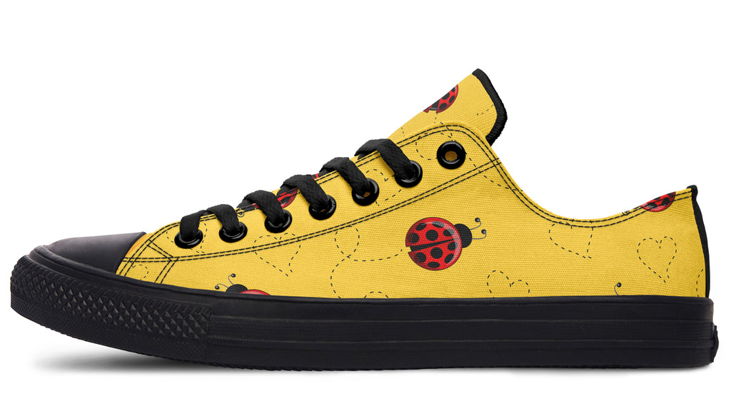 Lovely Ladybugs Low Tops