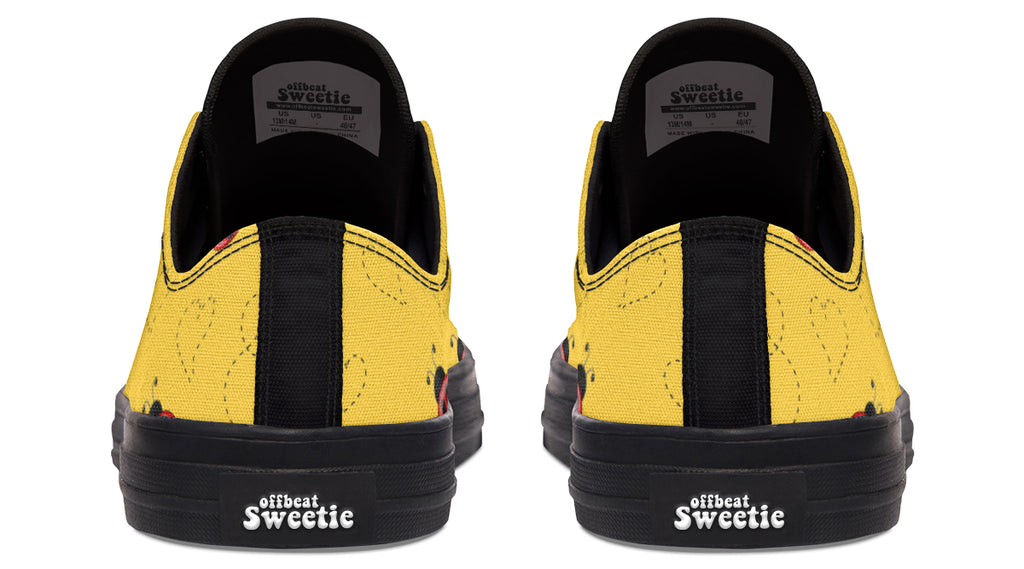 Lovely Ladybugs Low Tops
