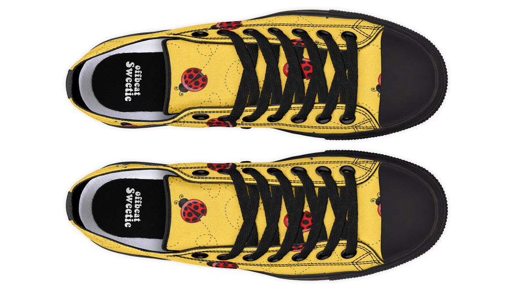 Lovely Ladybugs Low Tops