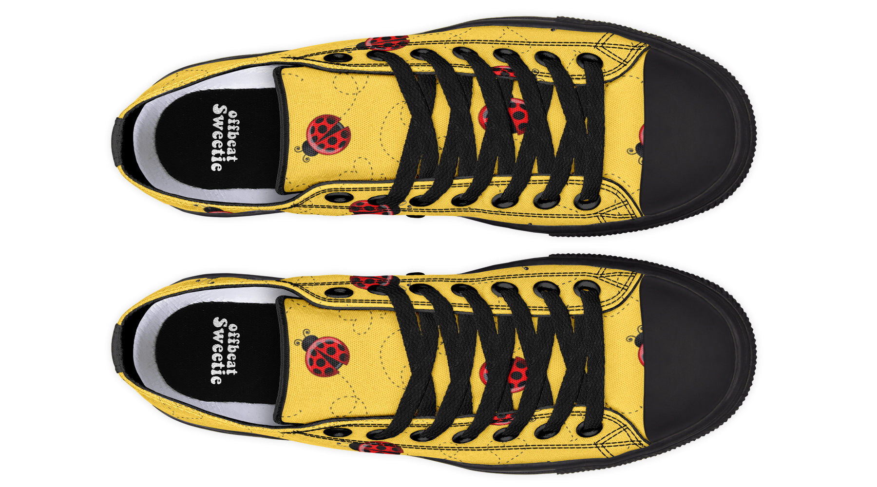 Lovely Ladybugs Low Tops