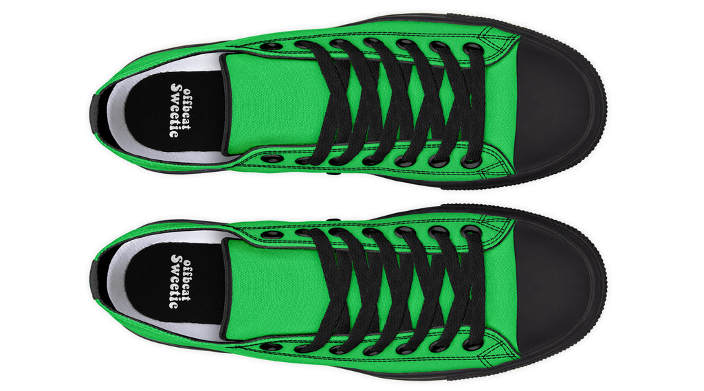 Lucky Green Low Tops (Wide)