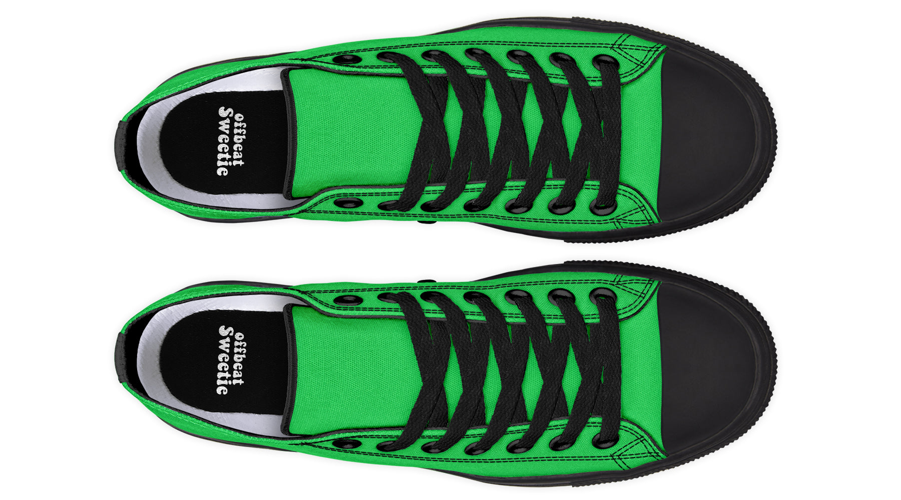 Lucky Green Low Tops (Wide)