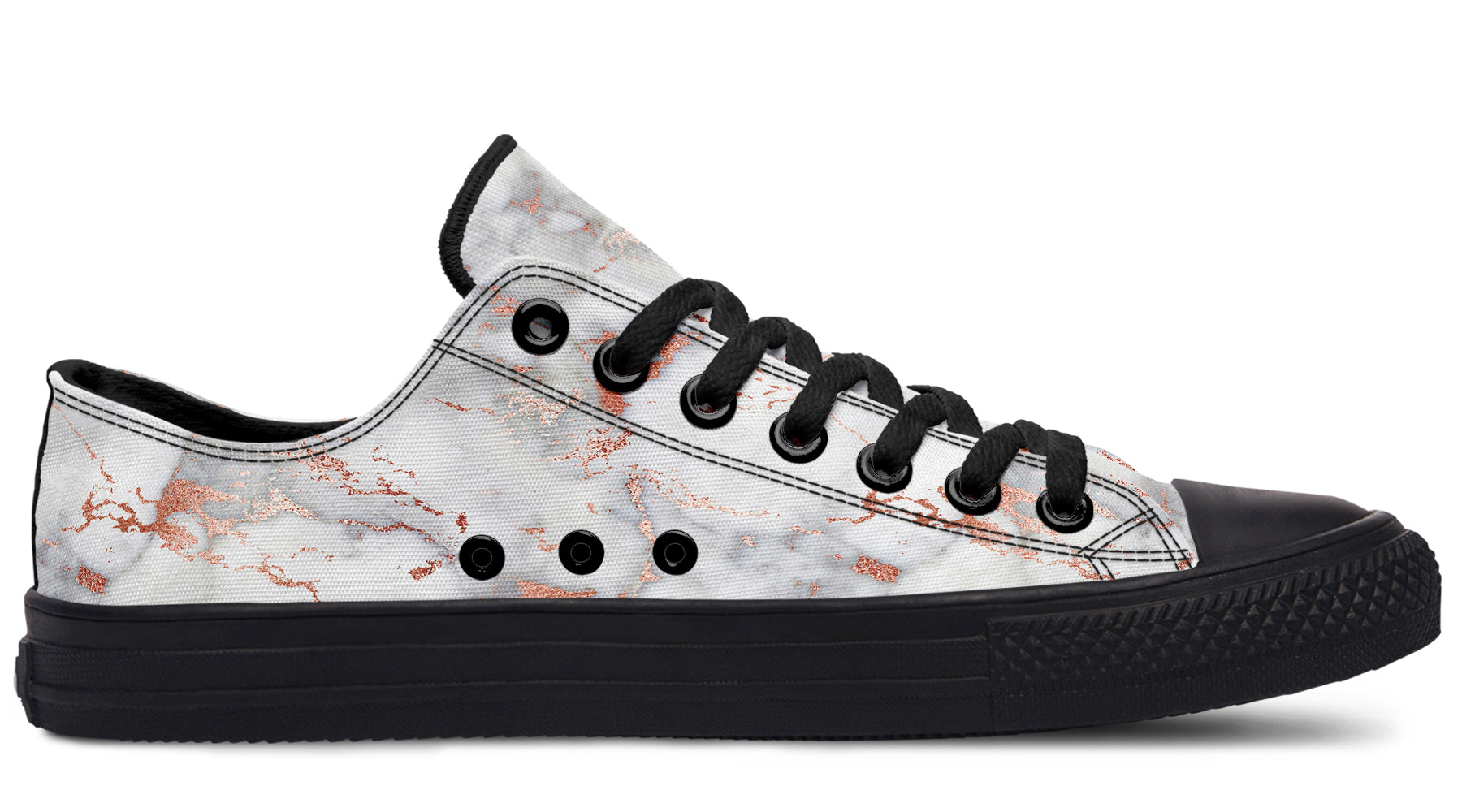 Marble Blush Low Tops - Offbeat Sweetie