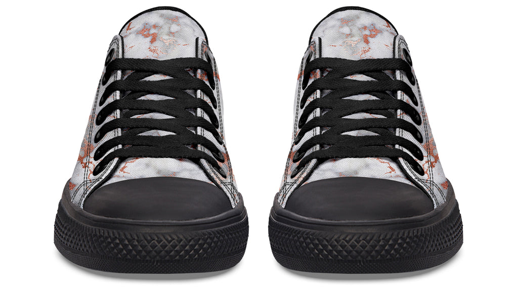 Marble Blush Low Tops (Wide)
