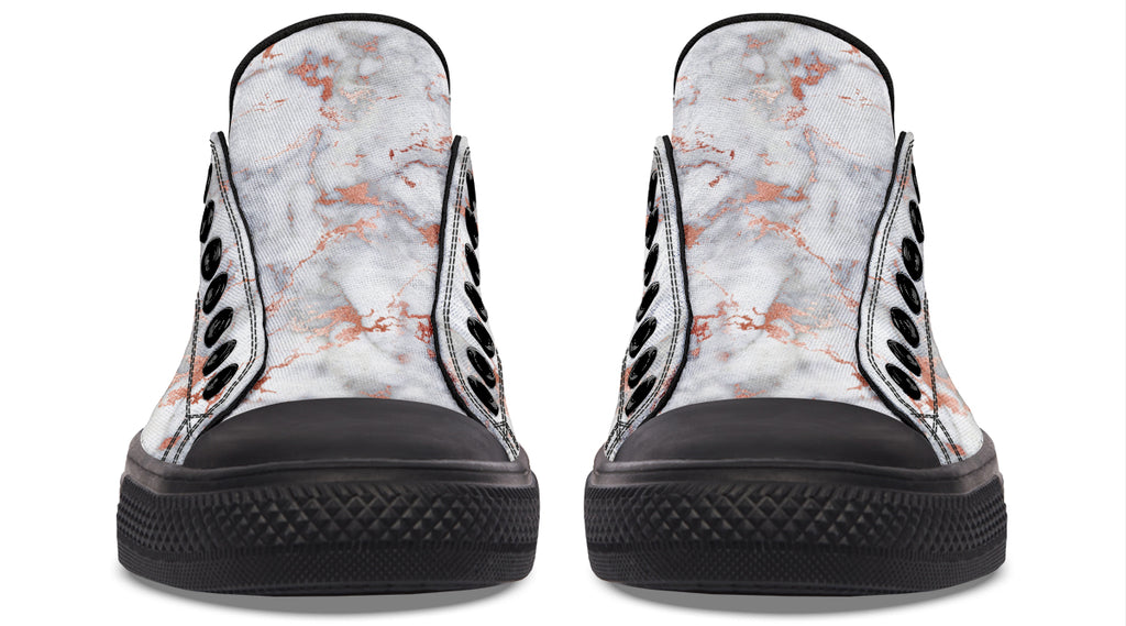Marble Blush Low Tops (Wide)