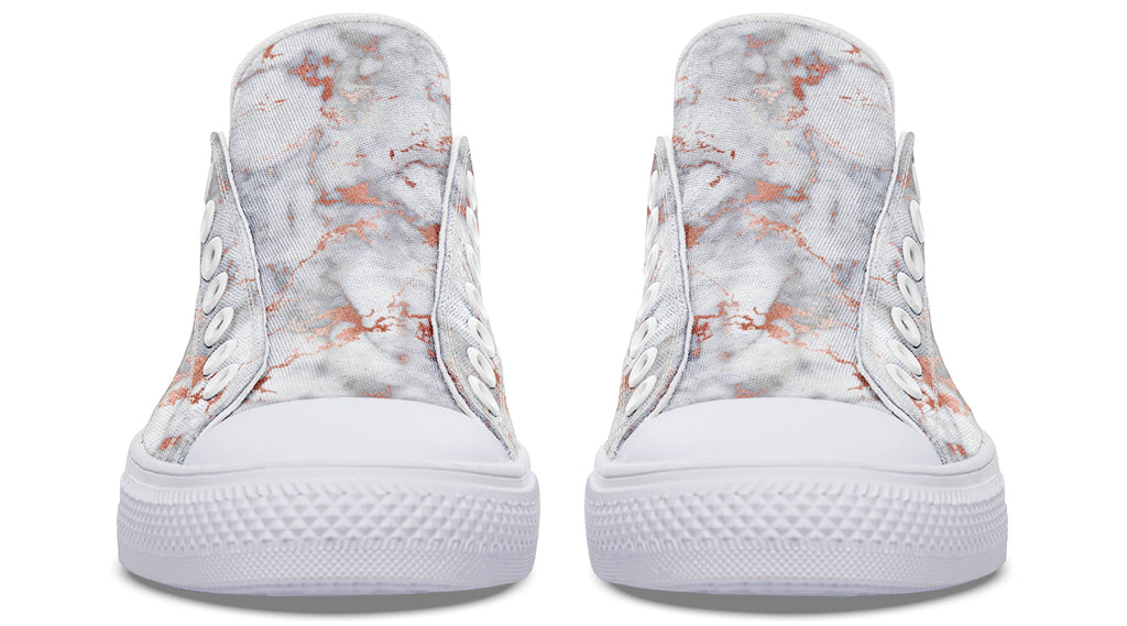 Marble Blush Low Tops (Wide)
