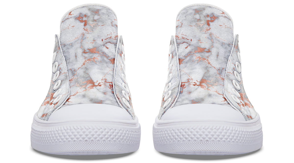 Marble Blush Low Tops (Wide)