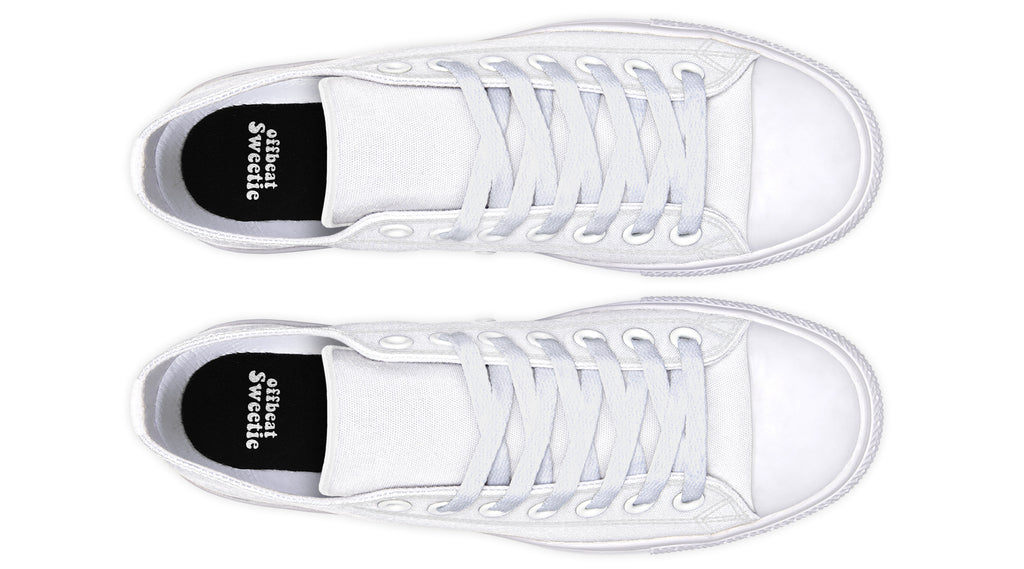 Marshmallow White Low Tops