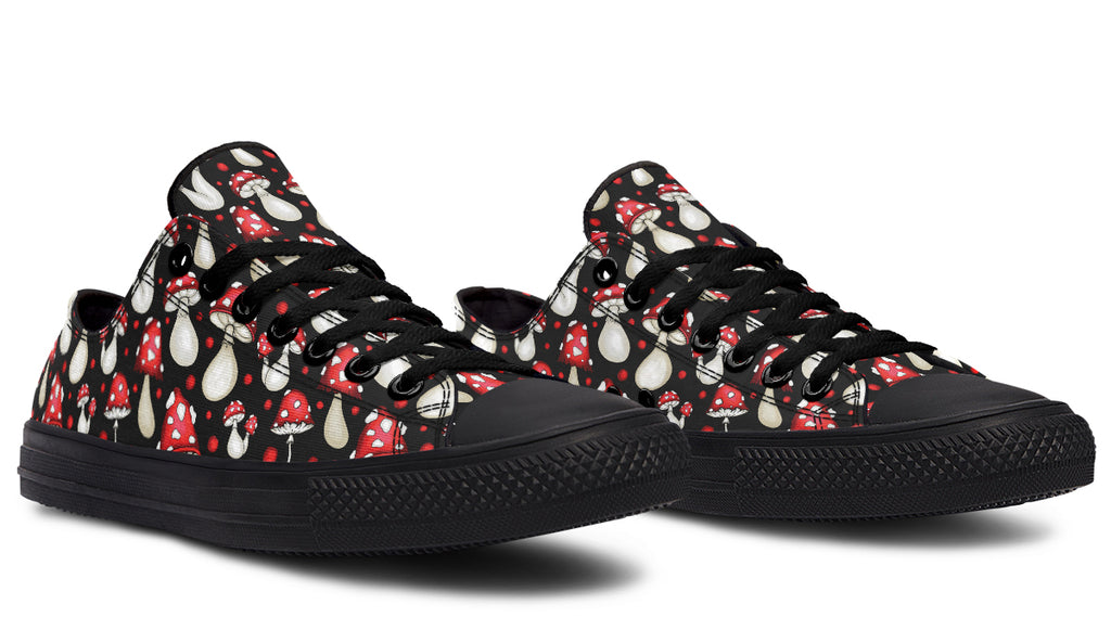 Mushrooms Low Tops (Wide)