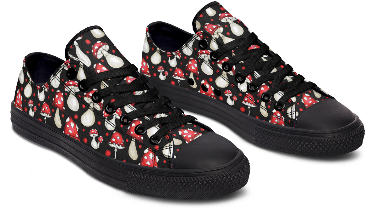 Mushrooms Low Tops (Wide)