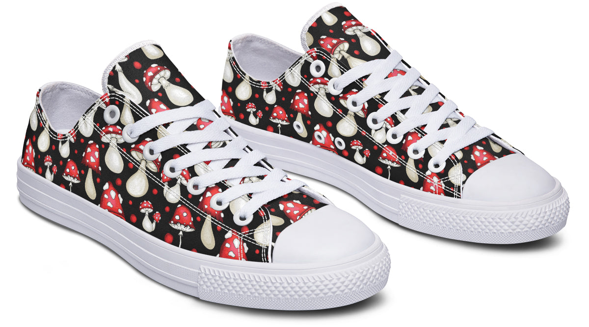 Mushrooms Low Tops (Wide)
