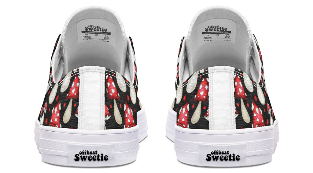 Mushrooms Low Tops (Wide)