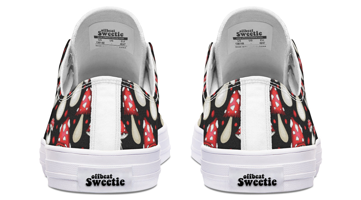 Mushrooms Low Tops (Wide)