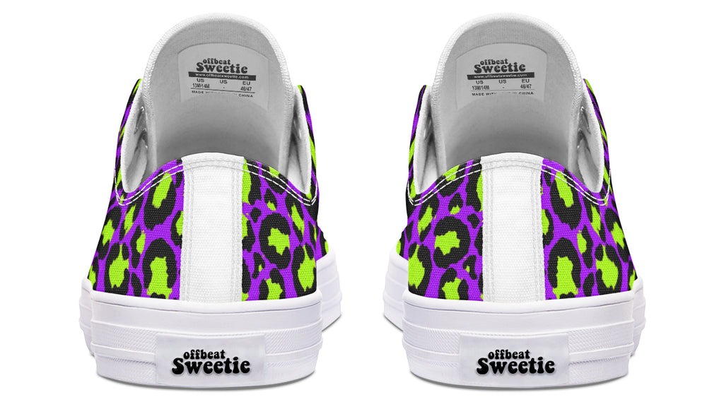 Zombie Leopard Low Tops
