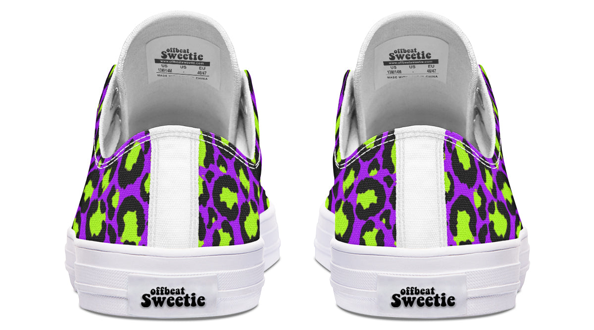 Zombie Leopard Low Tops