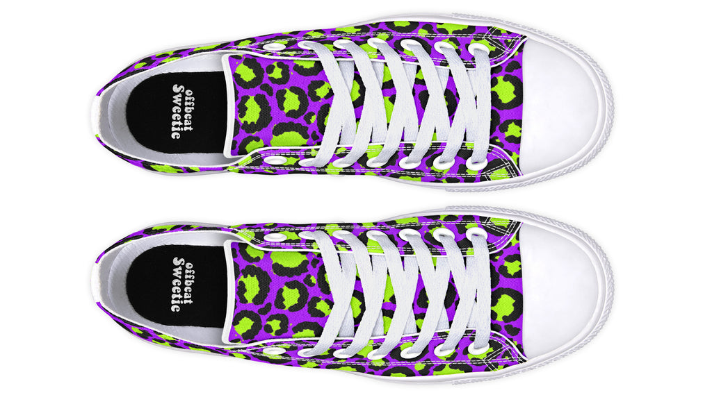 Zombie Leopard Low Tops