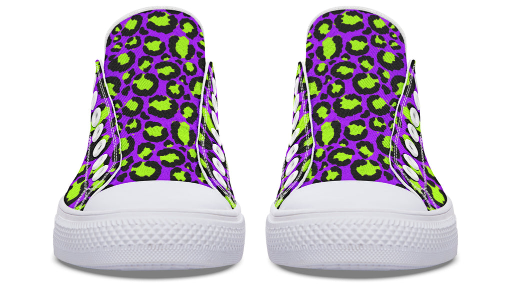 Zombie Leopard Low Tops (Wide)
