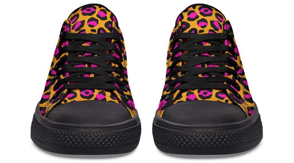 Neon Safari Low Tops (Wide)