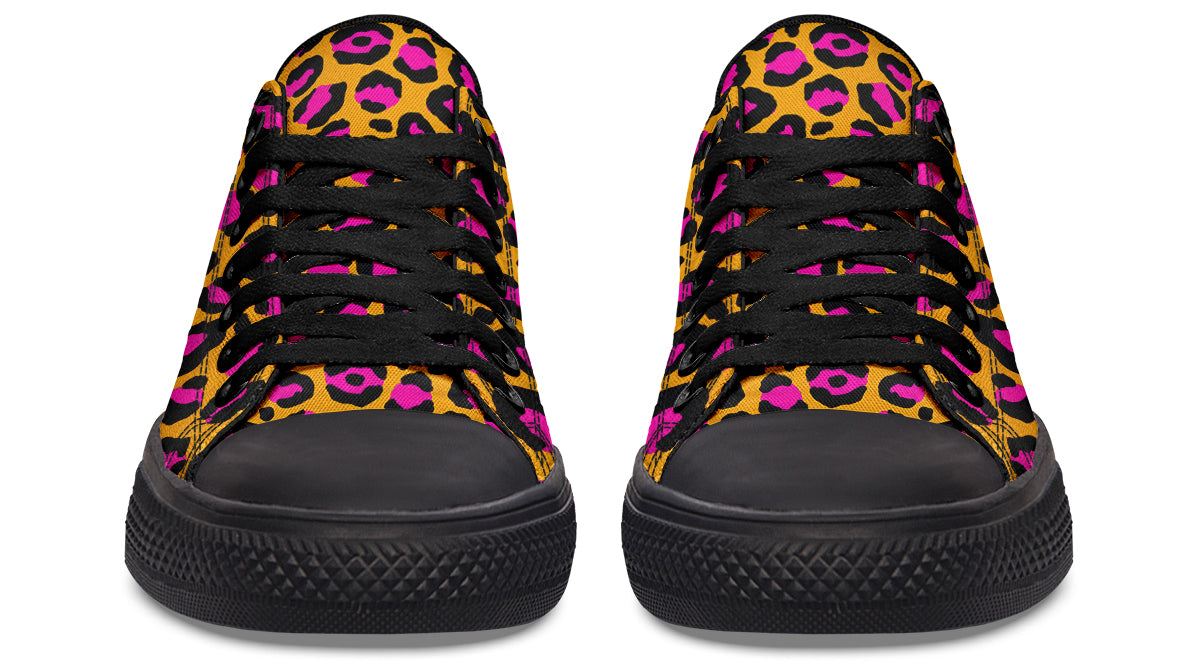 Neon Safari Low Tops (Wide)