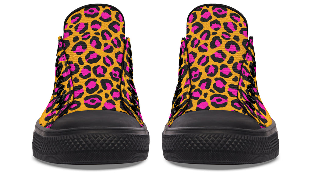 Neon Safari Low Tops (Wide)