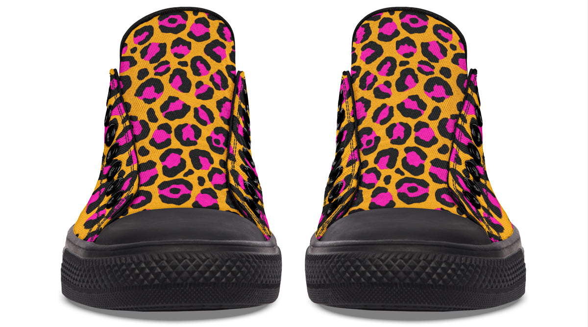 Neon Safari Low Tops (Wide)