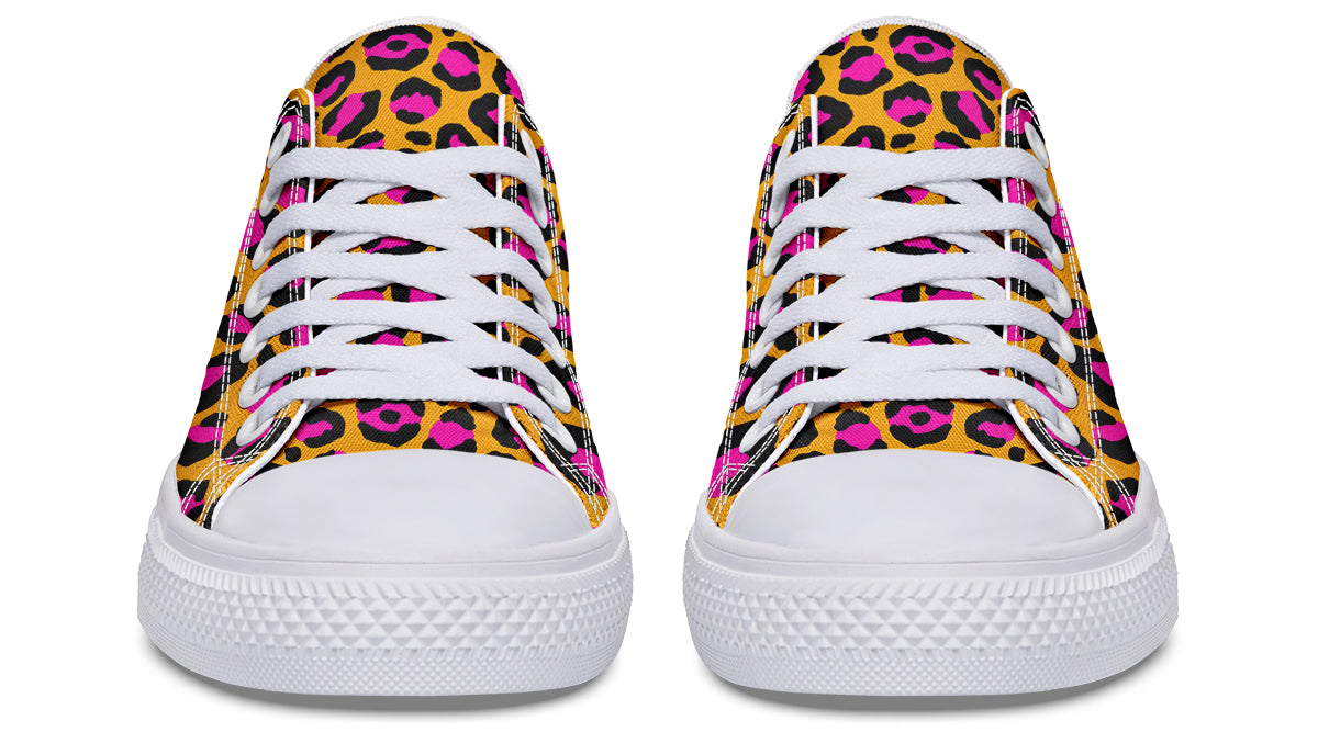 Neon Safari Low Tops (Wide)