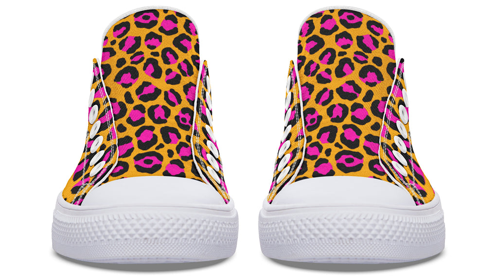 Neon Safari Low Tops (Wide)